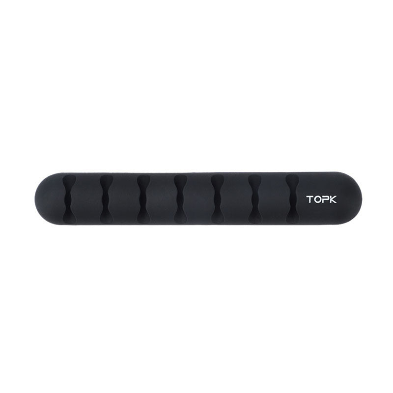 Data cable organizer Punch-free storage cable organizer fixed buckle mobile phone charging cable car silicone organizer