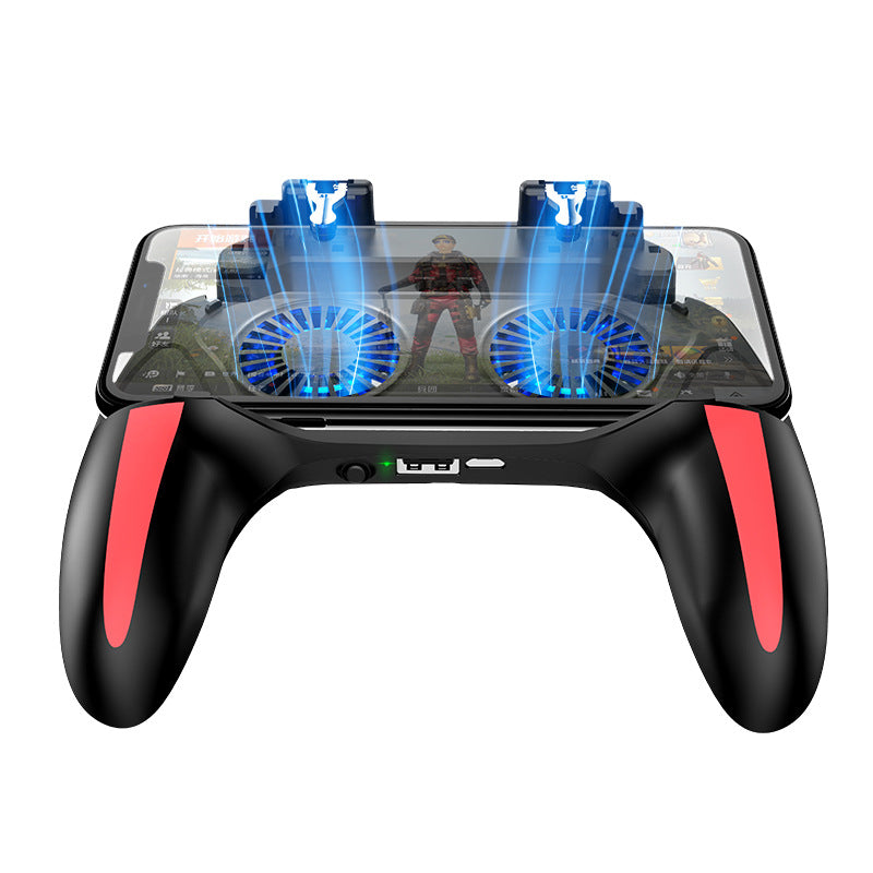 New H10 Dual-Fan Cooling Handpad, Rechargeable with Battery, Phone Cooler, Perfect for PUBG Mobile Games