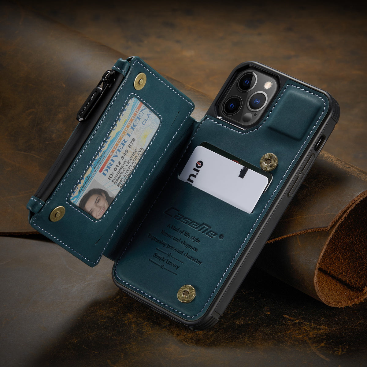 Applicable to the new iPhone13 mobile phone shell Apple 12 anti-theft brush mobile phone leather case Samsung S21 frosted back shell