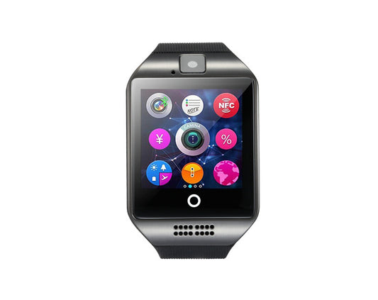 Q18 smart watch mobile phone bluetooth card smart wear beautiful arc fashion watch gift factory direct sales