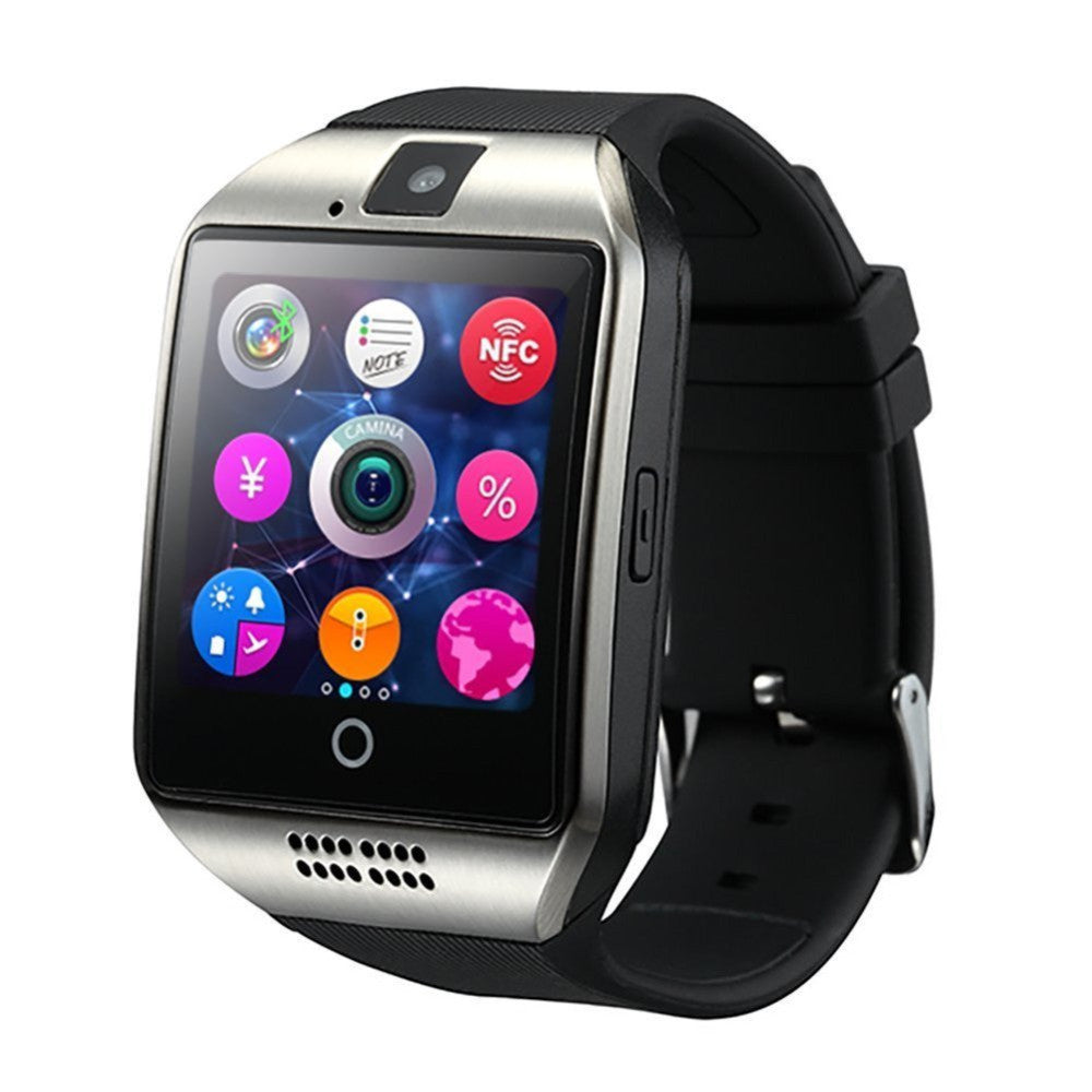 Q18 smart watch mobile phone bluetooth card smart wear beautiful arc fashion watch gift factory direct sales