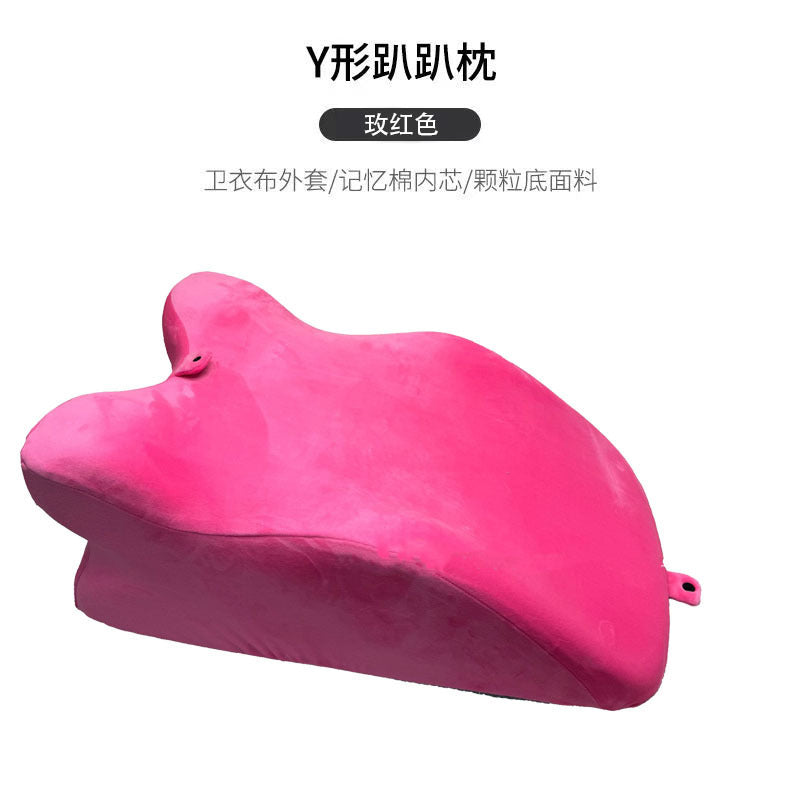 Prone sleeping pillow, headboard cushion, back and neck support pillow, suitable for sleeping on your stomach while using your phone or reading.