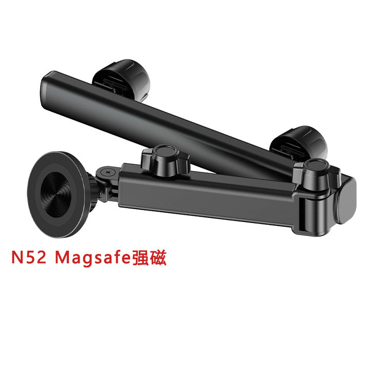 Retractable car rear headrest tablet/phone holder, factory direct sales.