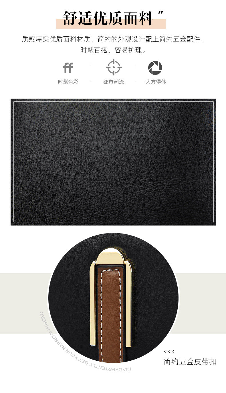 2022 summer new soft leather one-shoulder oblique-span portable mobile phone bag factory direct sale 7814
