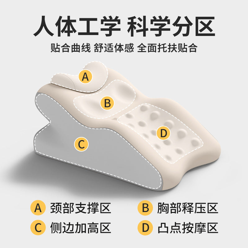 Prone sleeping pillow, headboard cushion, back and neck support pillow, suitable for sleeping on your stomach while using your phone or reading.